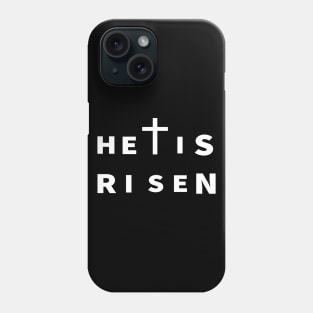 He Is Risen Cool Inspirational Christian Phone Case