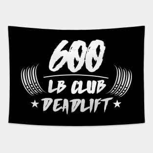 600lb Club Deadlift Tapestry