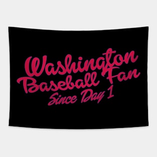 Washington Baseball Fan Since Day 1 Tapestry