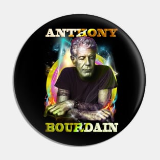 LEGENDARY CHEF // ANTHONY BOURDAIN (1956- 2018) Pin