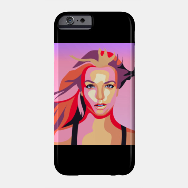 Britney Spears Vector Art Britney Spears Phone Case Teepublic