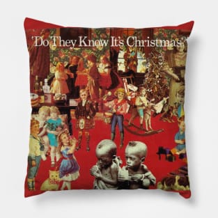 Band Aid 'Do They Know It's Christmas?' Pillow