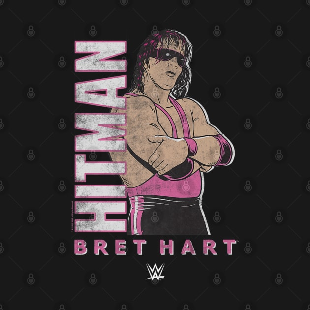 Bret Hart Hitman Distressed by Holman