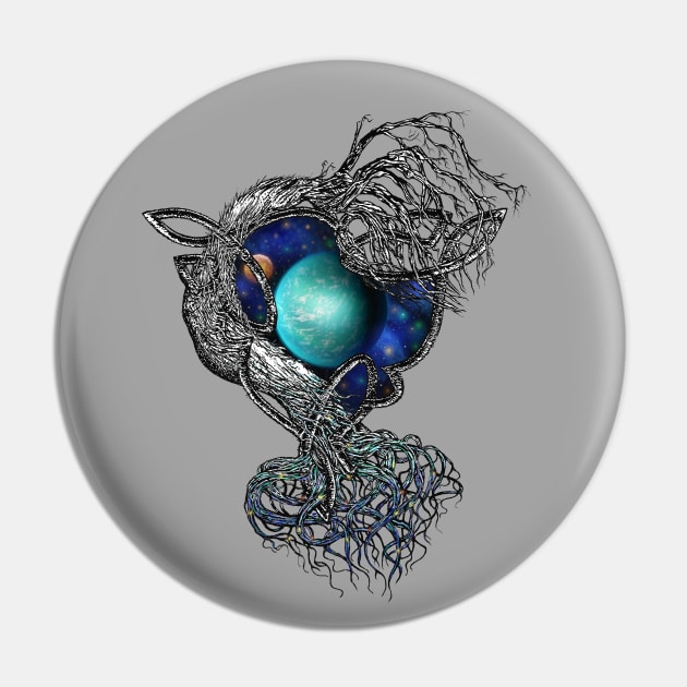 Dimensional Tree Pin by syans_ashes