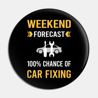 Weekend Forecast Car Fixing Repair Pin