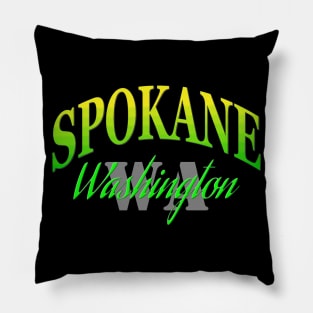 City Pride: Spokane, Washington Pillow