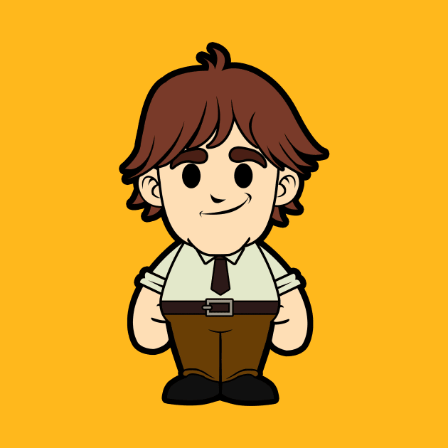 Jim Halpert The Office Chibi by nataliawinyoto