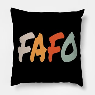 FAFO Pillow
