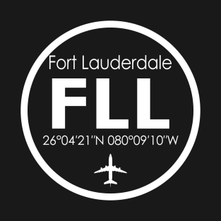 FLL, Fort Lauderdale-Hollywood International Airport T-Shirt