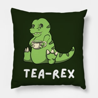 Tea-Rex Pillow