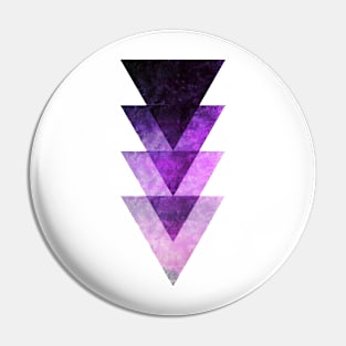 Purple triangle Pin