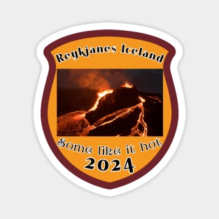 REYKJANES ICELAND VOLCANO ERUPTION 2024 ISLAND Magnet