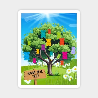 Gummy Bear Tree Magnet