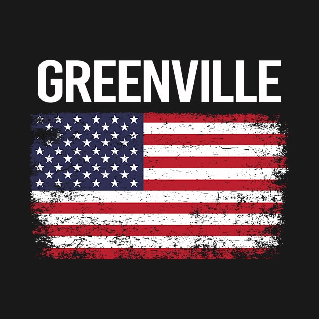 The American Flag Greenville by flaskoverhand