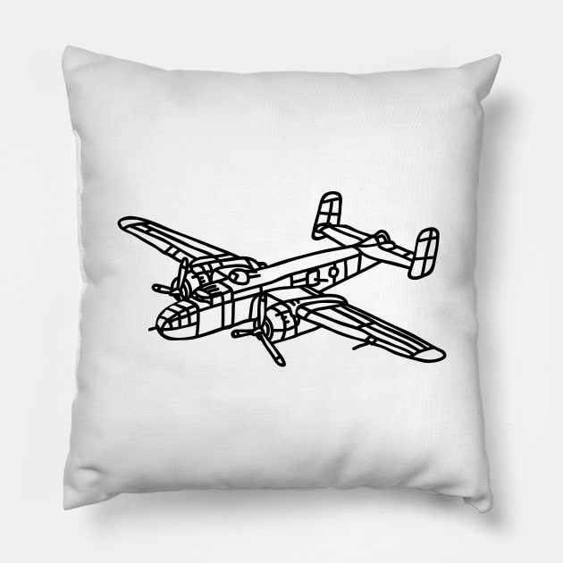 Aircraft Pillow by Jetmike