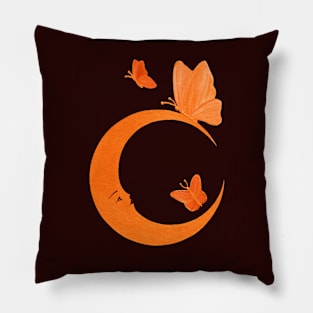 Butterfly Moon Pillow