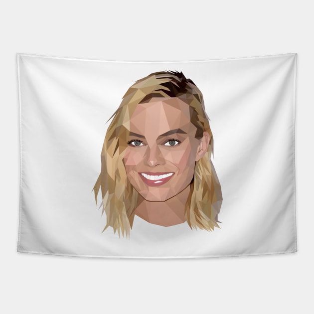 Margot Robbie Tapestry by throwback