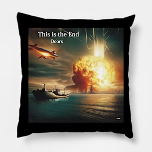 The End . Pillow
