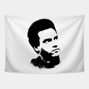 Huey Newton Portrait Pop Art Tapestry