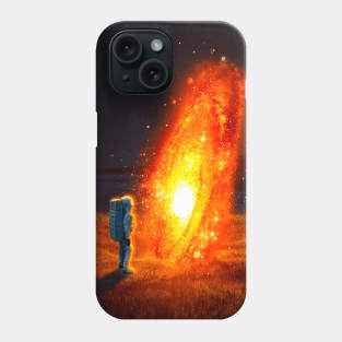 Lava Galaxy Phone Case