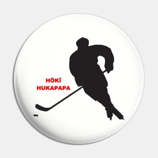 Maori Ice Hockey Pin