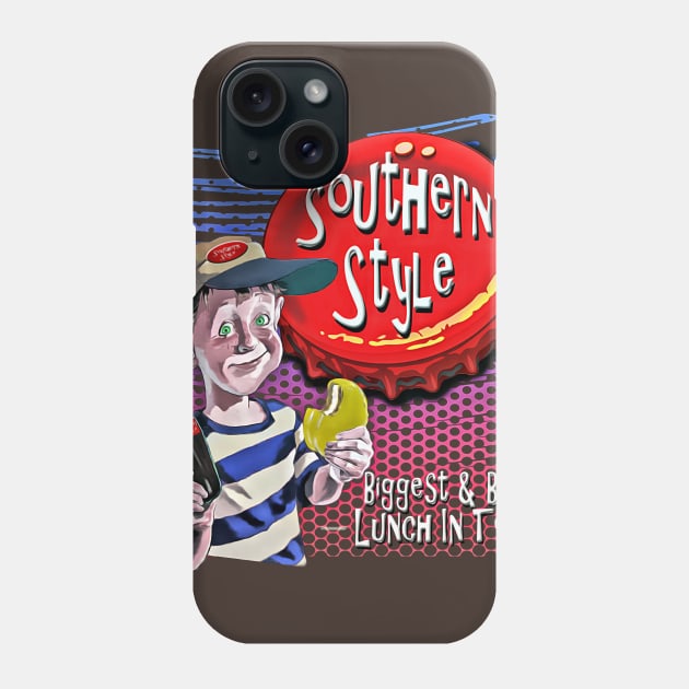 Best Lunch in South Phone Case by Digitanim8tor