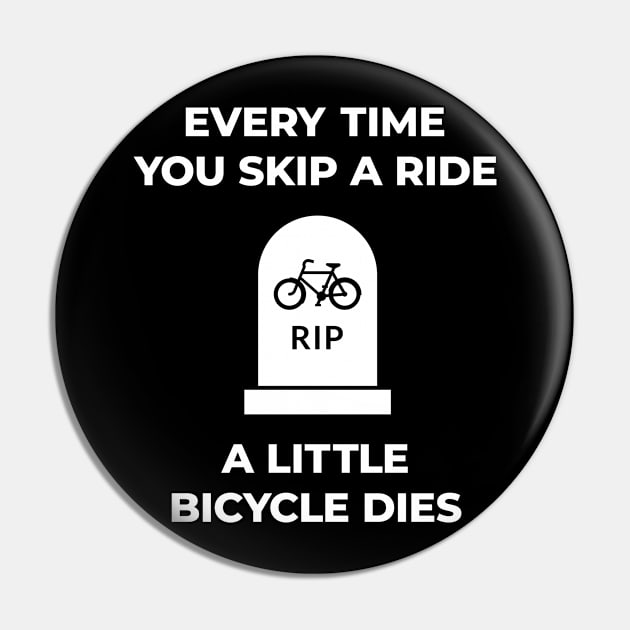Bicycle Tomb Pin by sqwear