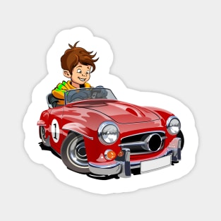 Cartoon car Magnet