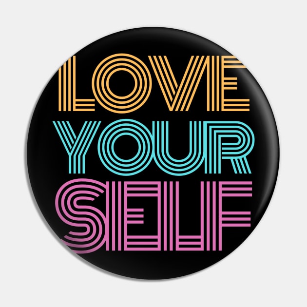 Love Yourself Pin by GMAT