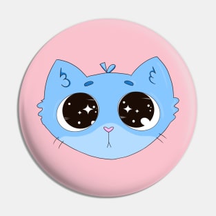 Shiny cat Pin