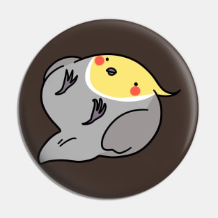 Silly Cockatiel Pin