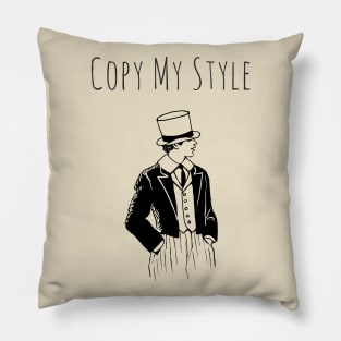 Copy My Style Gentleman Pillow