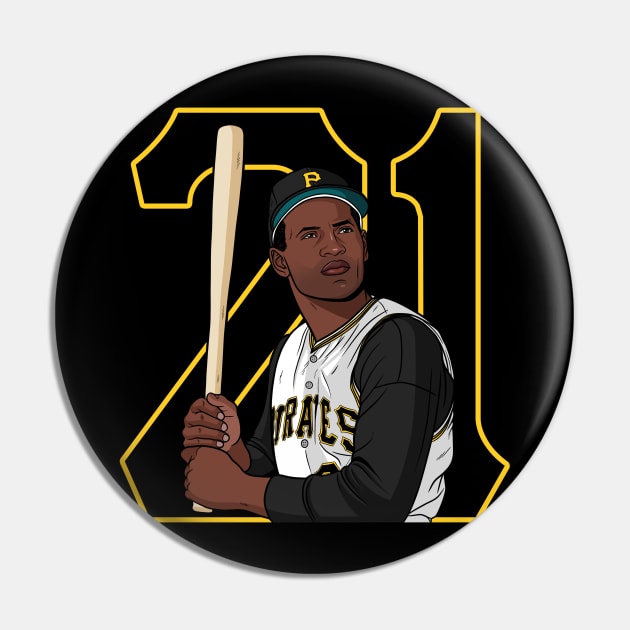 Roberto Clemente 21 - Roberto Clemente 21 - Pin