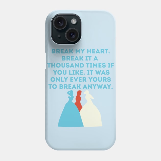 The Selection Phone Case by whoviandrea