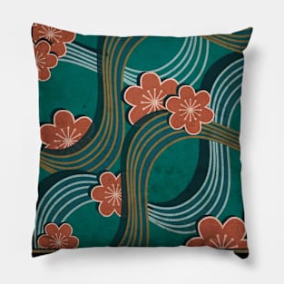 Flower river Pillow