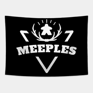 Meeples Board Games - Meeple, Board Game, Tabletop Nerd and Geek Tapestry