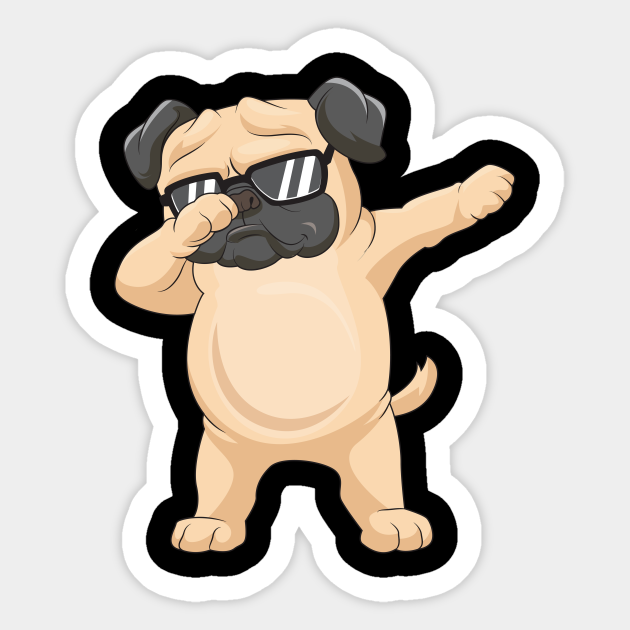 dabbing pug shirt