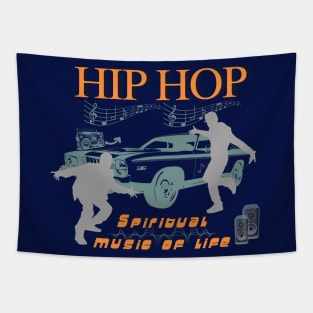 Hip hop creates courage Tapestry