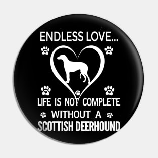 Scottish Deerhound Lovers Pin