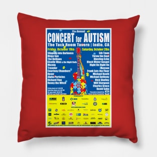 2018 11th Annual Concert for Autism Pillow