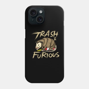 Trash and furious opossum Phone Case