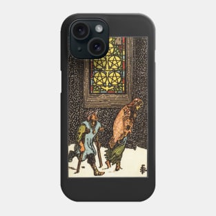 FIVE OF PENTACLES Phone Case