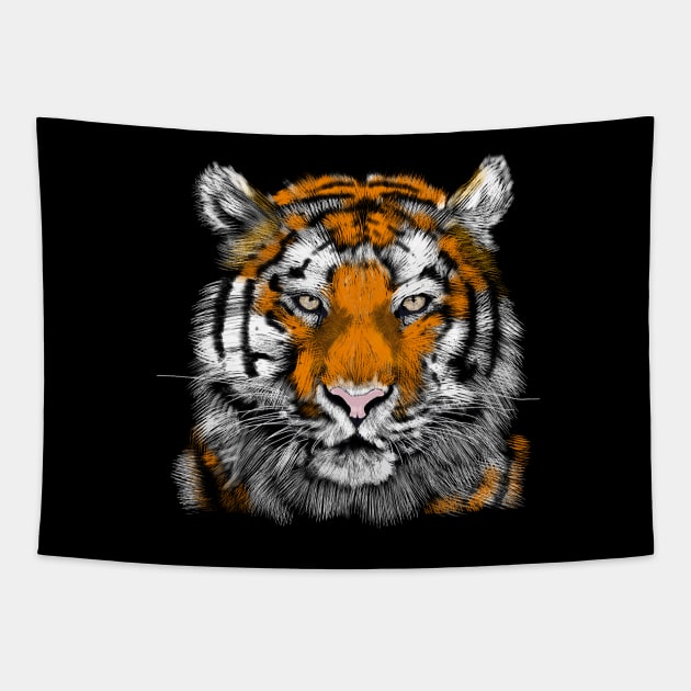 Tiger Tapestry by RedSheep