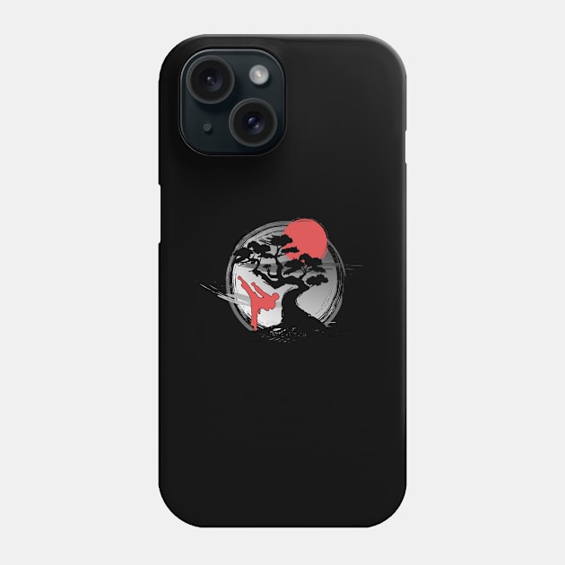 Japanese Karate Phone Case by Humbas Fun Shirts