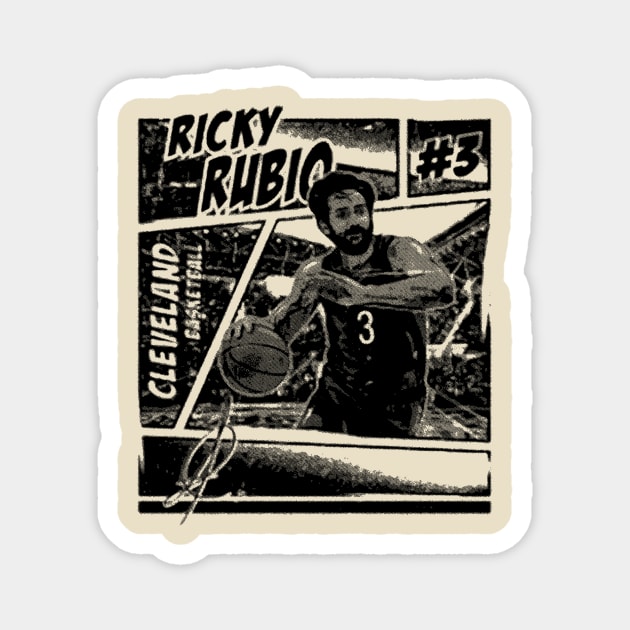 Ricky Rubio(Spanish basketball point guard) Magnet by alesyacaitlin