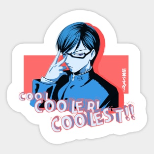 Sakamoto Desu Ga Stickers for Sale