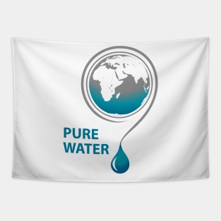 Pure water Tapestry