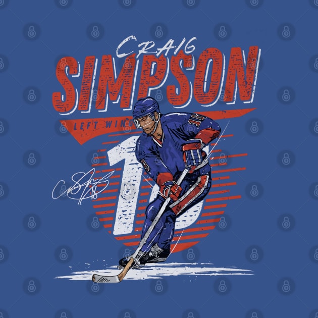 Craig Simpson Edmonton Comet by lavonneroberson