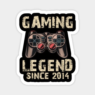 Gaming Legend 2014 Gamer Boys 7th Birthday Video Games 7 Boy Magnet