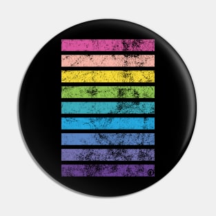 Neon Rainbow Pin